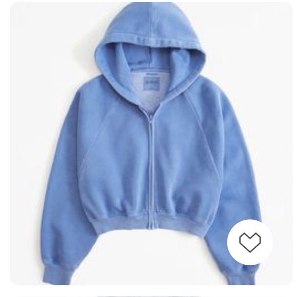 A&F cropped hoodie - Picture 2 of 8